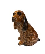 Vintage MSC Brazil Hand Crafted and Painted Basset Hound Dog Ceramic Fig... - €12,20 EUR