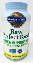 Garden of Life Raw Perfect Food Green Superfood Greens Powder 240 Capsules - £19.76 GBP