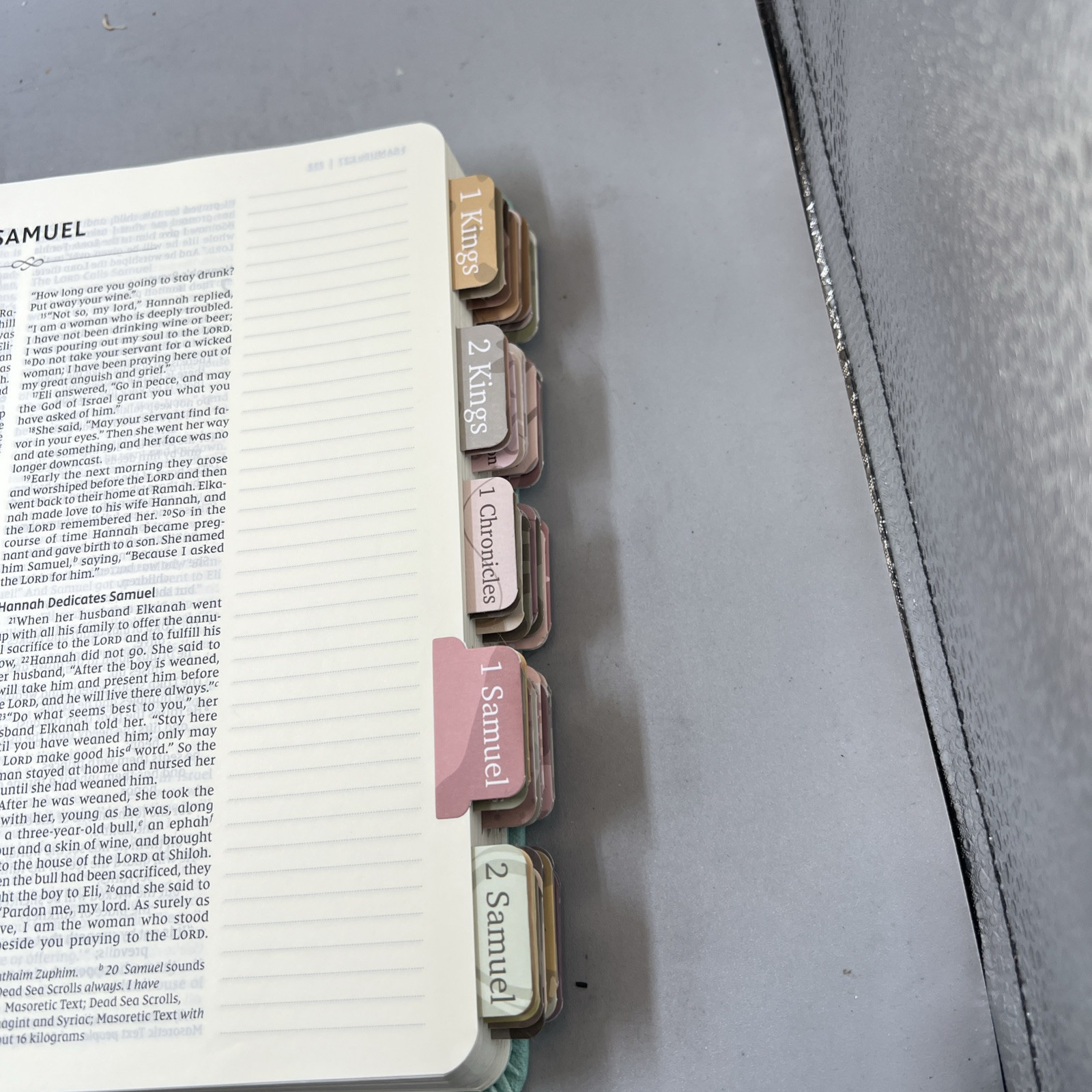 NIV Journal the Word Bible, Double-Column, Cloth over Board, Red Letter Edition, Item image 14