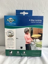 PetSafe Locking Pet Cat Flap Door, Small Up To 15 Pounds New In Box - $17.99