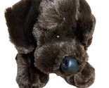 Ganz Webkinz Chocolate Brown Lab Puppy 10” Long Plush Stuffed Animal No ... - $9.30