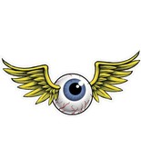 Flying Eyeball Plasma Cut Metal Sign - £55.12 GBP