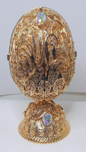 Russian Replica golden Wire Cage with an Egg inside - $4,026.89 MXN