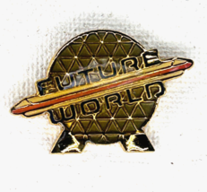 Disney 1986 WDW Spaceship Earth &amp; Monorail Future World Pin#1226 - £14.90 GBP