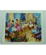 Michael Rozenvain, Ballerinas, Signed Colored Serigraph 331/380, 40.5 x ... - €74,35 EUR