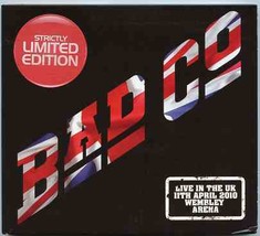 Bad Company - Live In The UK April 11th . 2010  ( 2 CD SET ) ( Wembley Arena ) - £24.26 GBP