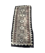Handmade Antique Native American Navajo Rug 2.3&#39; x 5.2&#39; (70cm x 158cm), ... - $1,215.85 CAD