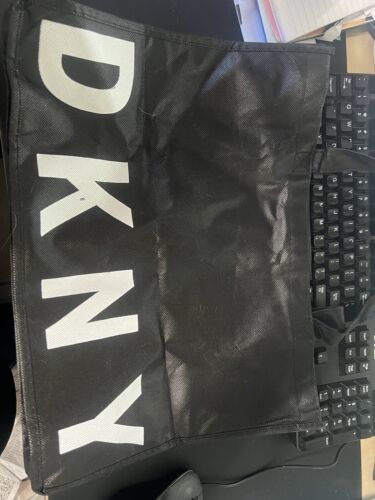 DKNY Black Reusable Tote Bag - $4.95