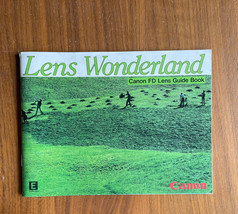 Canon Lens Wonderland Canon FD Lens Guide Book Booklet 1982 - £7.83 GBP