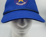 Texas Concealed Handgun Association Hat Cap Blue Snapback Rope Mesh Vintage - £9.90 GBP