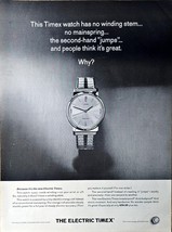Timex Watch, The Electric Timex Best Time He Ever Had-Vintage Print Ad 1964 - €8,41 EUR