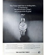 Timex Watch, The Electric Timex Best Time He Ever Had-Vintage Print Ad 1964 - €8,41 EUR