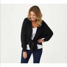 The Muses Closet Fully Fashioned Sweater Cardigan (Black, Medium) A385502 - £20.66 GBP