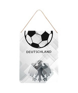 Germany Fan&#39;s Soccer Decorative Metal Sign 2023 FIFA Women&#39;s World Cup - $25.97 CAD+