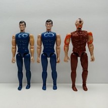 RARE 1987 Tonka Spiral Zone REAPER  HIRO Action Figure Lot of 3 Vintage Loose - £32.47 GBP
