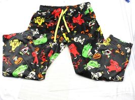 Looney Tunes Taz Daffy Bugs Mens Halloween Themed Lounge Pants L - $10.05