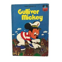 Walt Disneys Wonderful World of Reading 1975 Gulliver Mickey Book Club Edition - £6.32 GBP