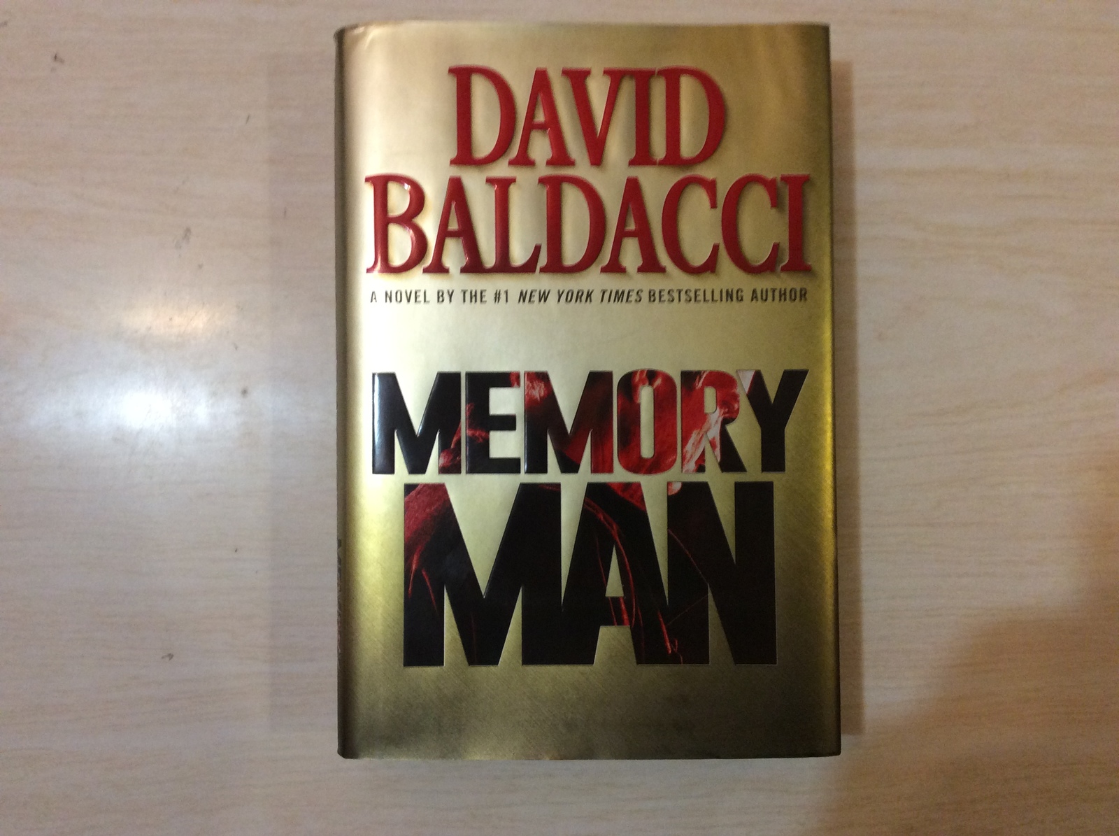 Primary image for MEMORY MAN by DAVID BALDACCI - Hardcover - First Edition - Free Shipping