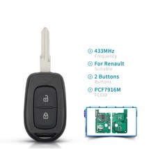 KEYYOU Remote Car Key For  Sandero Dacia Logan Loy Dokker Duster Trafic Clio4 Ma - $81.01