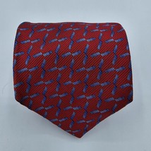 Mens Necktie Jos. A. Banks Silk, Suit, Formal, Size 59.5 x 4 Inches Red ... - £8.19 GBP