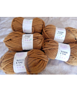 new lot 5 Lion Brand Yarns Wool Ease WOW color flax - £39.46 GBP