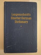 Rare Vintage - Langenscheidt's 1953  GERMAN TO ENGLISH To German DICTION... - $20.92