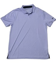Nike Tour Golf Polo Shirt Mens Large Dri Fit New Purple FD5744 532 - £33.08 GBP