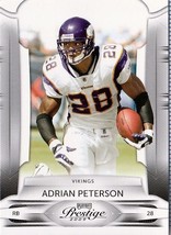 Adrian Peterson 2009 Playoff Prestige # 55 - £1.25 GBP