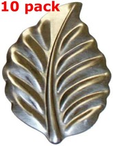 Metal Stampings Embossed Leaf Decorative Ornamental STEEL .020&quot; Thicknes... - £9.64 GBP