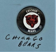 NFL pinback  from the 60s  Chicago BEARS 7/8&quot; - £11.79 GBP