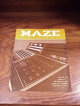 1974 Maze Catalog, Spring and Summer, High End Recording and TV Equipment - $9.95