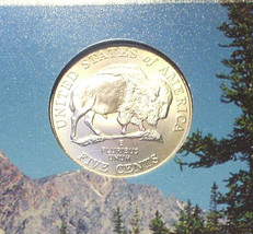 2005-D Jefferson Nickel - Bison - Mint State Coin - Satin -Taken From 6 ... - £6.31 GBP