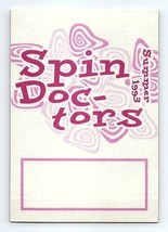 Spin Doctors Verano Concierto Tour 1993 Backstage Paso - $29.63