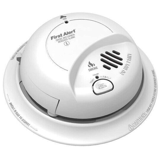 First Alert SC9120B Hard Wired Dual Smoke & Carbon Monoxide Alarm with Backup - £49.34 GBP