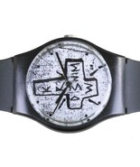 KR3W Freshman WATCH Black Cross ONE SIZE Stainless Steal Case Back FREE ... - $88.24 CAD