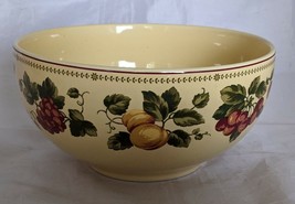 Waverly Garden Room Berries Grapes Poland 8 1/4&quot; Large Serving Bowl Discontinued - £11.85 GBP