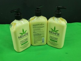 2 Pack Hempz Sweet Pineapple &amp; Honey Melon Herbal Body Moisturizer - £32.26 GBP