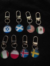 Mini Flag Charm Keychain - $3.99