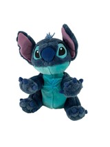 Disney Store Lilo &amp; Stitch As a Dog Plush Stuffed Animal Soft Toy 13&quot; Tall Blue - £11.59 GBP
