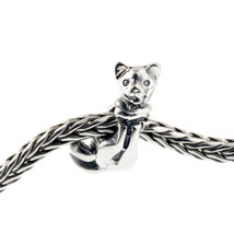 Authentic Trollbeads Sterling Silver 11319 Big Cat - £17.98 GBP