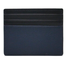 Michael Kors Warren Navy Blue Tall Card Case 36U0LGFY1L Wallet NWT $88 Retail Y - £18.94 GBP