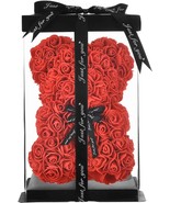 Always -and- Forever Flower Bear - Red - Valentine, Birthday &amp; Anniversa... - £15.00 GBP
