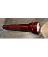 Mag-Lite Flashlight Red 12-3/4” Baton 3-D Cell Maglite USA Ontario Cali ... - $24.70