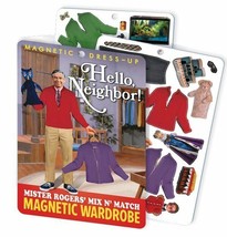 Mister Rogers Mix &#39;N&#39; Match Magnetic Wardrobe Dress-Up Playset NEW SEALED - £11.55 GBP