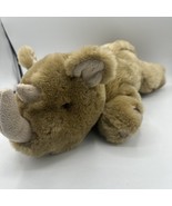 Animal Alley Commonwealth 2000 Rhino Rhinoceros 16” Toys R Us Plush Real... - $589.49 MXN
