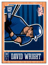2013 Panini Triple Play David Wright    New York Mets #53 Baseball card   CBT1A - $1.90