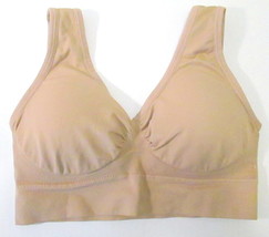 Genie Bra NUDE XS/ S Removable Pads RN #127547 Beige Tan - $12.00