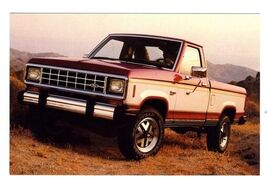 1983 Ford Ranger 4X4 Pick Up Truck Dealers Advertising Postcard - $14.83