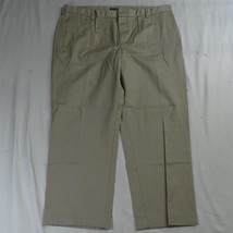 Van Heusen 40 x 29 Khaki Cotton Twill Classic Mens Chino Pants - £11.21 GBP