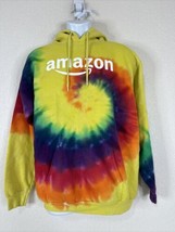Amazon AWS Tie Dyed Pullover Hoodie Port &amp; Company Men Size Medium - $16.99